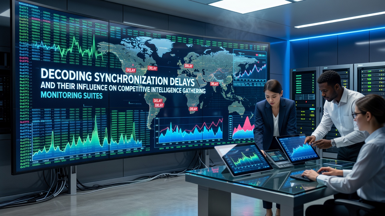 Decoding Synchronization Delays and Their Influence on Competitive Intelligence Gathering Within Monitoring Suites